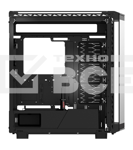 Компьютерный корпус XPG BATTLECRUISER II ST черный (BATTLECRUISERIIST-BKCWW)
