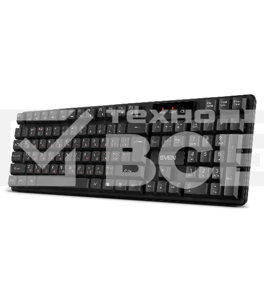 Клавиатура Sven KB-C2300W беспроводная USB чёрная