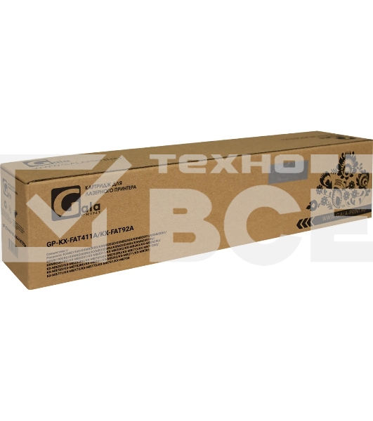Тонер-туба GalaPrint GP-KX-FAT411A/461/FAT92/FAT94/KX-FAC415 черный (2000 стр) для Panasonic KX-MB261/262/263/271/763/771/772/773/778/778CN/781/783/228CN/238CN/258CN/2000/2010/2025/2030/2061/2003CN/2008CN/2033CN/2038CN
