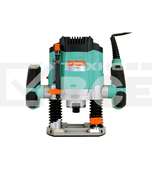 Фрезер Sturm! ER1115 1500 Вт, 16000-30000 об/мин, цанга 6 мм, 8 мм ЛИТАЯ ОПОРА (АЛЮМИНИЙ).