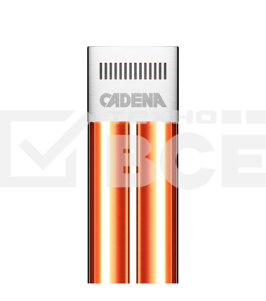 Инфракрасный обогреватель Cadena GLW 2,0 КВт, серый, 2000 Вт, 20 м2