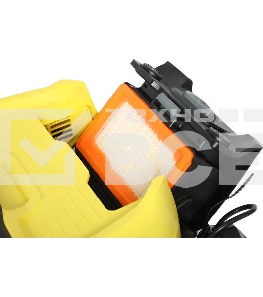 Строительный пылесос Karcher WD 5 S V-25/5/22 желтый, 1100 Вт, уборка сухая/сбор воды, пылесборник мешок/контейнер, 25 л