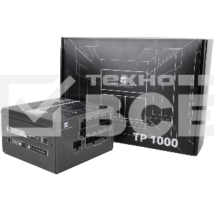 Блок питания Thermalright, 1000W 80+ Platinum (ATX, 3.0, PCIe 5.0, Full modular, 1x24(20+4)pin, 1xCPU 8(4+4)pin, 2xPCIe*2 8(6+2)pin, 1x12VHPWR PCIe 5.0 12+4pin 600mm, 6xSATA3, 4xMOLEX4pin, Active, 120x120mm, 150x140x86mm, APFC, OPP, OVP, OTP, OCP, SCP, UV