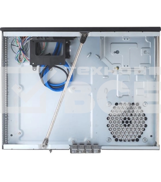 Компьютерный корпус Slim HTPC Silverstone Milo ML03B <Black, mATX, USB 3.0, Audio, без БП>