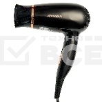 Фен АКСИНЬЯ КС-705 черный с золотым, фото 1
