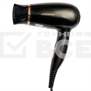 Фен АКСИНЬЯ КС-705 черный с золотым