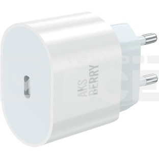 Зарядное устройство Aksberry (6900234410016) T41 PD 20W, белый