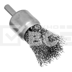 Набор щеток для дрели Denzel 2 Плоские 50-75 мм, 3 Чашки 25-50-75 мм, шпилька, нерж.вит. проволока, фото10