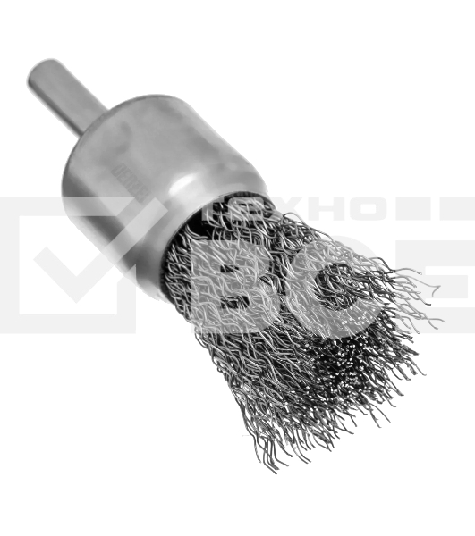 Набор щеток для дрели Denzel 2 Плоские 50-75 мм, 3 Чашки 25-50-75 мм, шпилька, нерж.вит. проволока