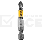 Набор бит Denzel PZ2х50, сталь S2, 10 шт., круглый профиль, отрывная упаковка, фото4