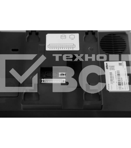 Видеодомофон IP 7 дюймовый, Dahua DHI-VTH2621G-P черный