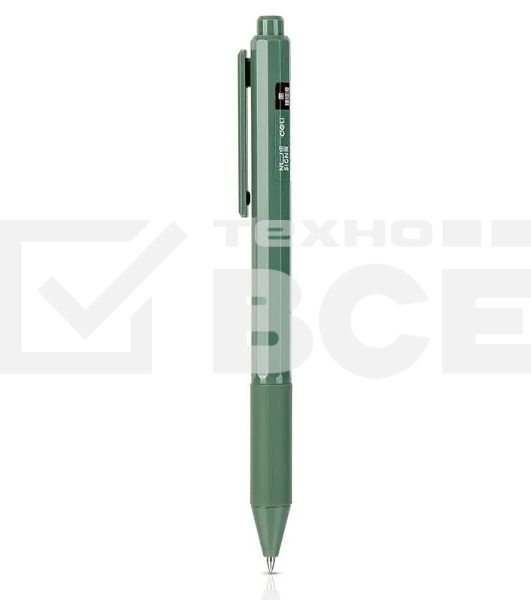 Ручка гелевая Deli Nusign NS559 ассорти, d=0.5мм, черные чернила, резиновая манжета