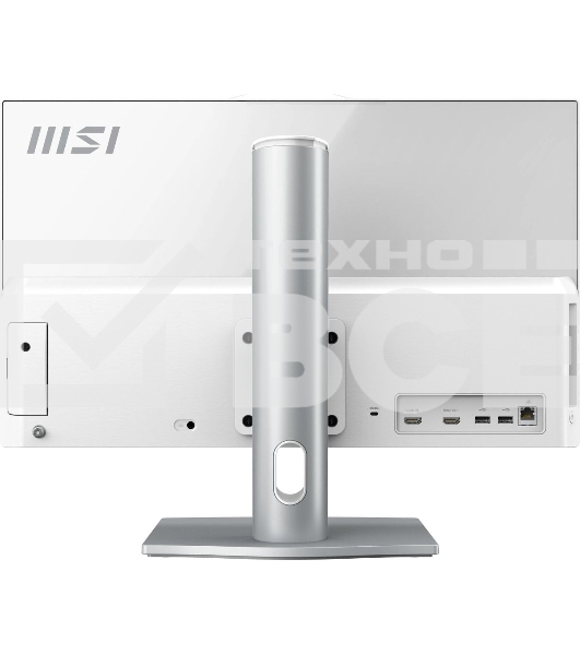 Моноблок MSI Modern AM242TP 1M-1019XRU 23.8'(1920x1080 (матовый))/Touch/Intel Core 5 120U(1.4Ghz)/16384Mb/512PCISSDGb/noDVD/Int:Intel Graphics/Cam/BT/WiFi/war 1y/4.65kg/белый/DOS + Wireless KB+M (9S6-AE0722-1467)