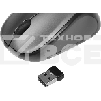 Мышь беспроводная Logitech M235 серый/черный, 1000 dpi, радиоканал, USB, кнопки - 3, фото3