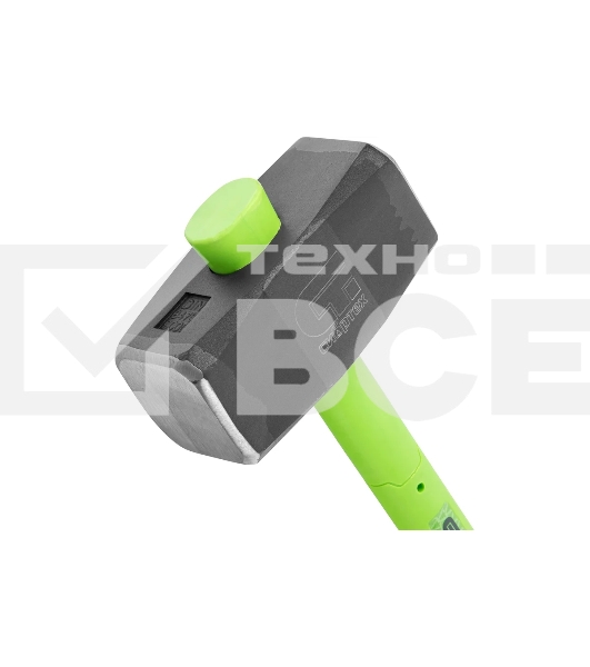 Кувалда Сибртех 9000 г, фибергласовая обрезиненная рукоятка