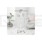Вентилятор Blackton Bt F1114 White-Gray (2в1 ч/б коробка + 1 ч/б коробка). (2в1 ч/б коробка + 1 ч/б коробка) Потребляемая мощность: 45 Вт, Тип управления: Механический, Количество скоростей: 3, Диаметр решетки: 40 см, Длина сетевого шнура: 1.45 м, Защита от поражения электротоком: Класс II', фото6