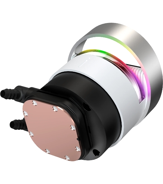 Система охлаждения Ocypus Sigma L36 WH ARGB, 360мм, LCD Pump 2.4', 3x120мм ARGB fans, LGA115X/1200/1700/18XX, AM4/AM5