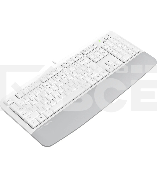 Клавиатура A4Tech Fstyler FK20 проводная, USB Type-A, белый