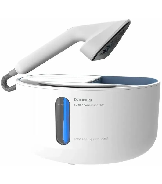 Отпариватель Taurus Sliding Care Force 2200 белый, 2180 Вт, 44 г/мин, 600 мл