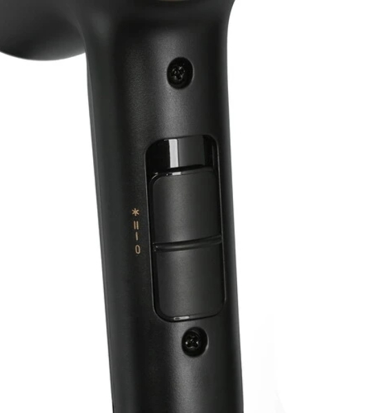 Фен Rowenta Express Style Ionic CV1811F0 черный/золотой, 1600 Вт, компактный, ионизация