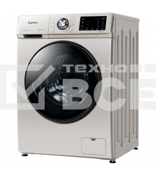 Стиральная машина Бирюса WM-SL814/15 B, золотистый, загрузка фронтальная 8 кг, 1400 об/мин, класс А+++