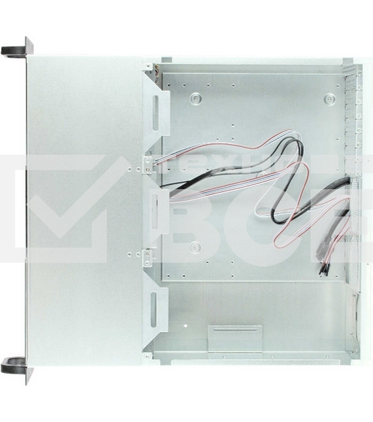 Корпус компьютерный Procase RE411-D4H11-E-55 Корпус 4U server case,4x5.25+11HDD,черный,без блока питания,глубина 550мм,MB EATX 12