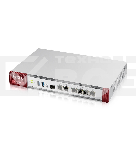 Межсетевой экран Zyxel USG FLEX 200HP, Rack, 1xRJ-45: 1/2.5G (LAN/WAN), 1xRJ-45: 1/2.5G PoE+ (LAN/WAN), 6xRJ-45: 1G (LAN/WAN), 1xUSB3.0 **