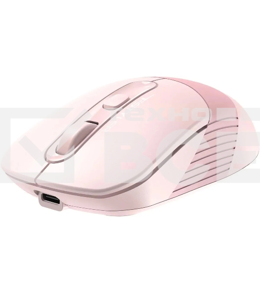 Мышь беспроводная A4Tech Fstyler FB10CS розовый, 2000 dpi, радиоканал, Bluetooth, USB, кнопки - 4