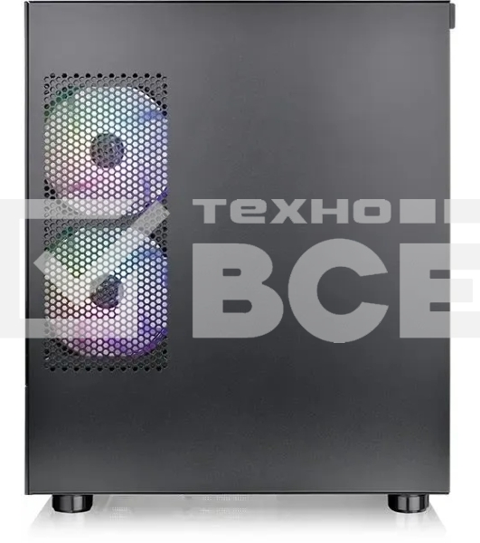 Компьютерный корпус Thermaltake View 170 TG ARGB черный без БП mATX 4x120mm 2x140mm 1x200mm 2xUSB3.0 audio bott PSU