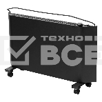 Конвектор Denzel XCE-2000B черный, 2000 Вт, 25 м2, термостат, фото18