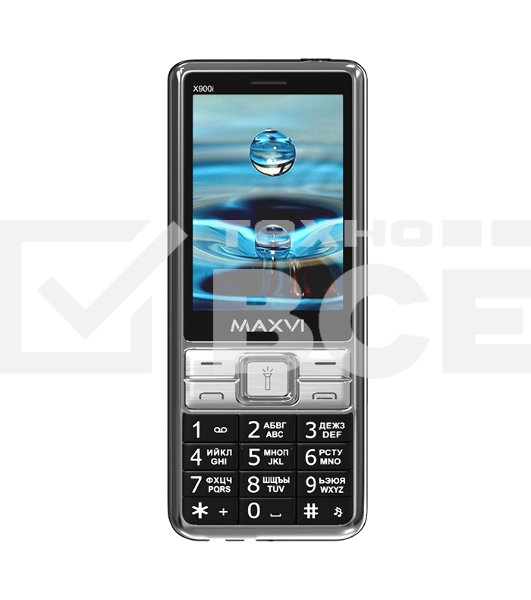 Мобильный телефон MAXVI X900i черный