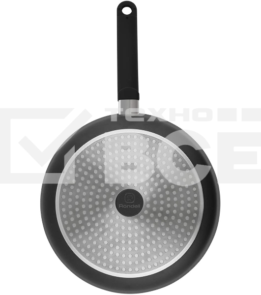 Сотейник Rondell Modern RDA-1724, 28см, с крышкой, черный