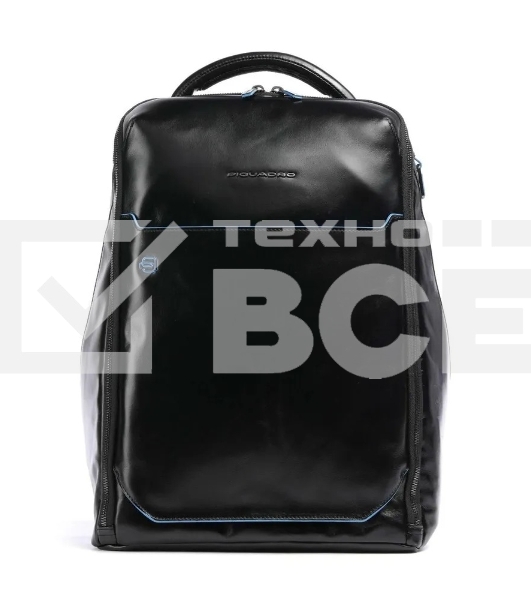 Рюкзак мужской Piquadro Blue Square CA6591B2/N, кожа, черный
