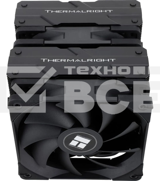 Устройство охлаждения(кулер) Thermalright Peerless Assassin 120 Soc-AM5/AM4/1151/1200/1700 черный 4-pin 25.6dB Al+Cu 750gr Ret (PA120-BLACK)