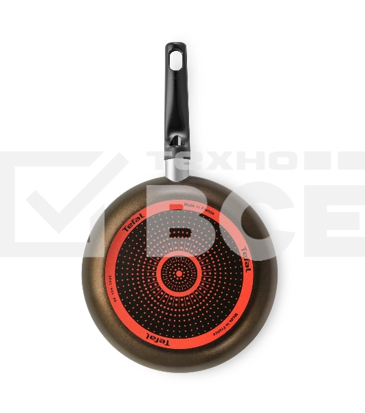 Сковорода Tefal Easy Plus 4237128, 28 см коричневый
