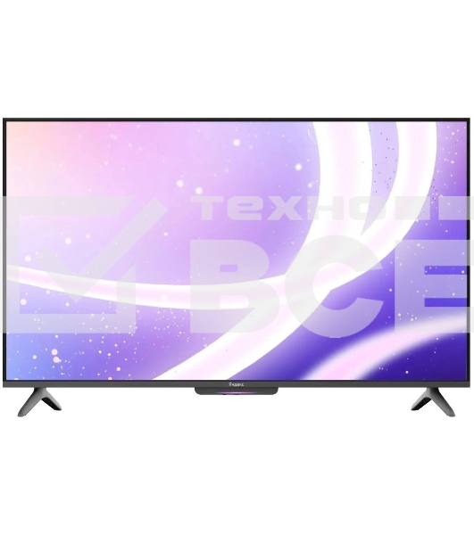 Телевизор Яндекс 43'' YNDX-00074 черный   LED UHD 60Hz Алиса 3/32Gb