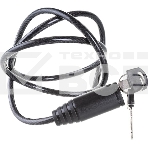 Замок тросовый ЗУБР Стандарт, 2 ключа в комплекте, длина троса 950мм, d 6мм 37269-95, фото2