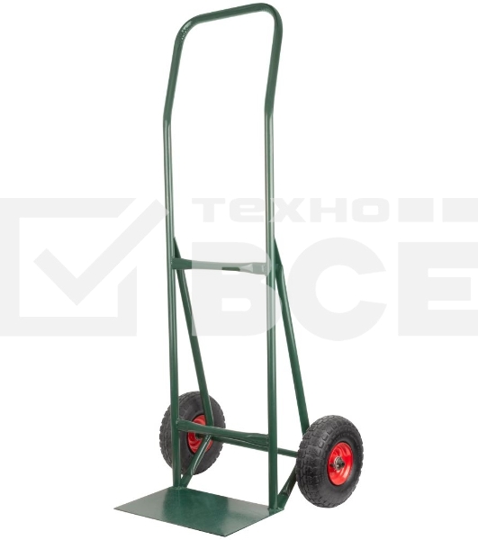 Тележка складская Fit 65473 двухколесная, грузоподъемность 130 кг, платформа 400х250 мм