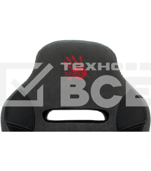 Кресло игровое A4Tech Bloody GC-110, серый, крестовина пластик
