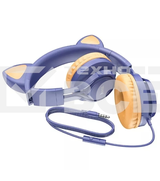 Наушники HOCO (6931474770400) W36 Midnight Blue