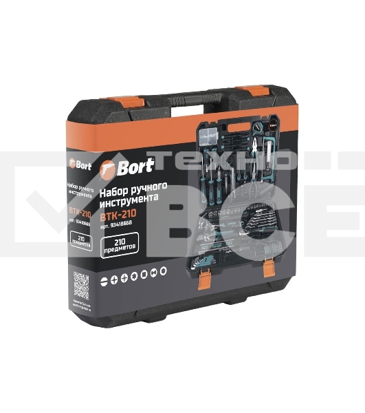 Набор ручного инструмента Bort BTK-210