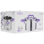 Кастрюля LARA LR02-255 Лаванда 6,4 л, 24 см, нержавеющая сталь, с крышкой, фото7