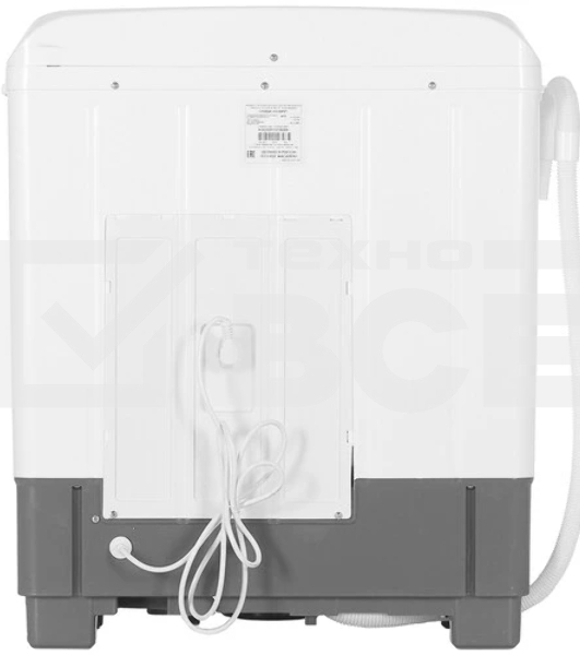 Стиральная машина Славда WS-50PЕТ белый, загрузка вертикальная 5 кг, 1350 об/мин, класс А