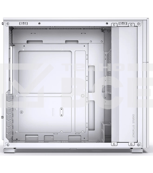 Компьютерный корпус без блока питания Case JONSBO D41 MESH, Midi-Tower, TG, no fan, 1xUSB-A 3.2 + 1xUSB-C 3.2, ATX, mATX белый