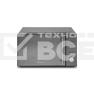 Микроволновая печь HOME HDG207BB черный, 20 л, 700 Вт, переключатели - кнопки, поворотный механизм