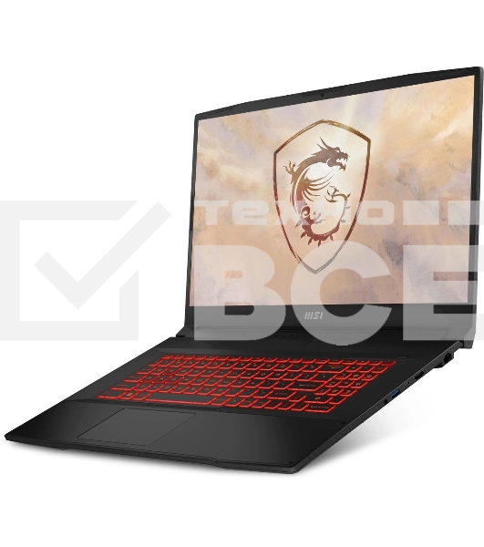 Ноутбук MSI Katana 17 B13UCR-1609XRU 17,3