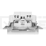 Механизм розетки EKF UP1-SOW-111 16А, с заземлением, со шторками, белый Эпика, фото10