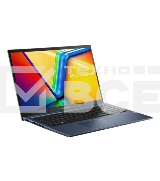 Ноутбук ASUS Vivobook 15 X1504VA-BQ322/15.6'/IPS/Intel Core i3-1315U/8Gb/512Gb SSD/Intel UHD Graphics/NoOS/синий/1.7kg