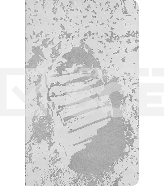 Блокнот Moleskine CAHIER NASA-INSPIRED SKCAHLP7063S2 Large 130х210 мм 120 стр. нелинованный мягкая обложка серебристый/черный Moon (2 шт)