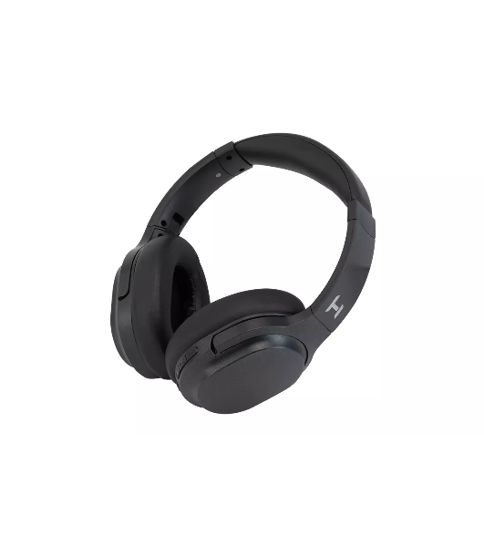 Беспроводные/проводные наушники Harper HB-712 черный, накладные, Bluetooth + проводной, активное шумоподавление, до 24 ч